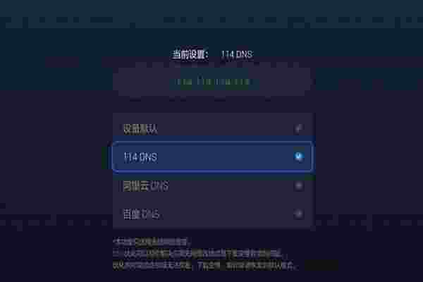 DNS优化TV版