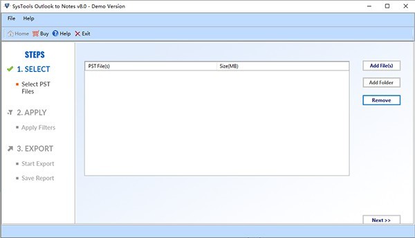 SysTools Outlook to Notes(邮件处理工具)