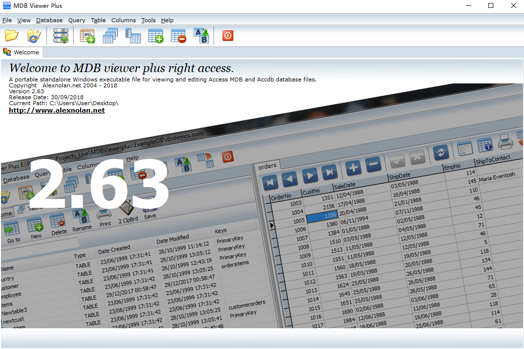 MDB Viewer Plus
