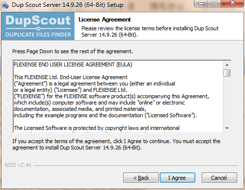 Dup Scout Server