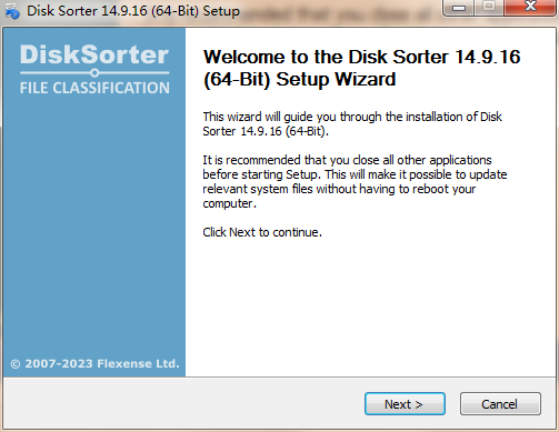 Disk Sorter x64