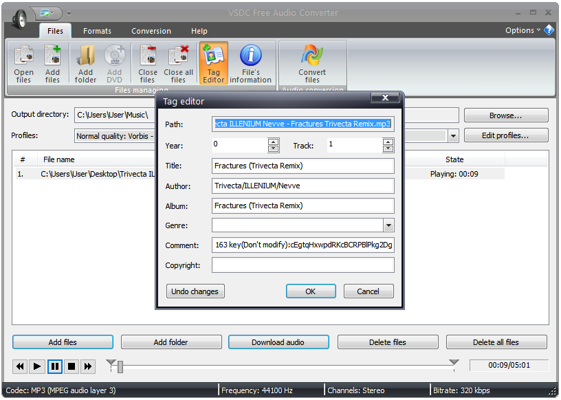 VSDC Free Audio Converter