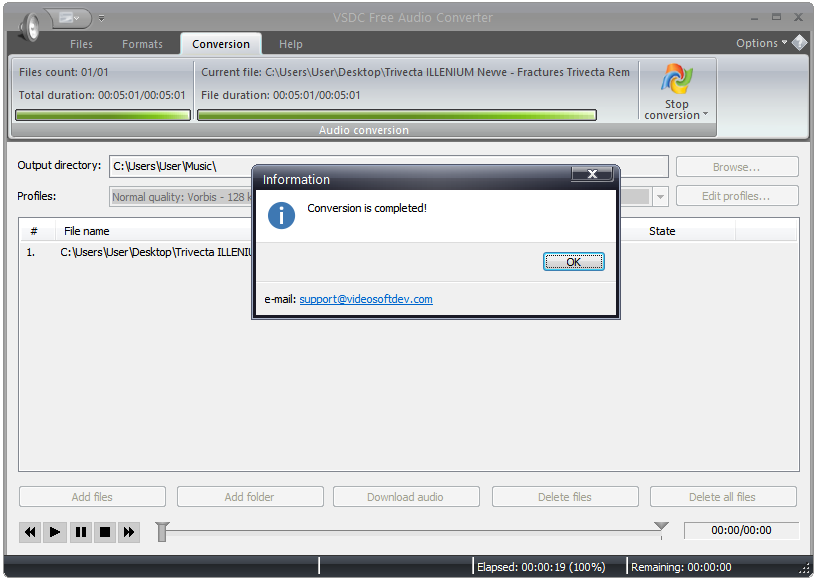 VSDC Free Audio Converter