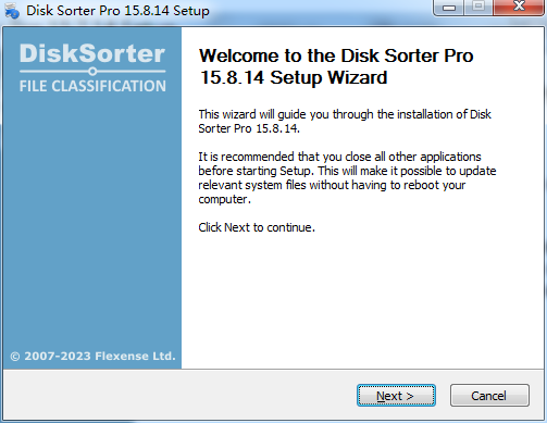 Disk Sorter Pro x32