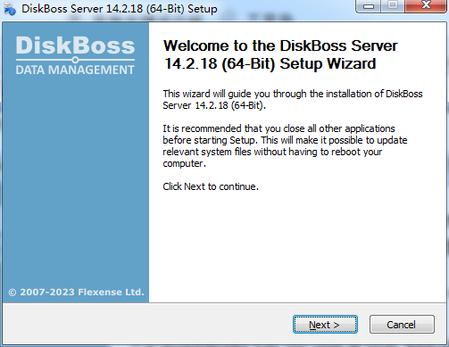 DiskBoss Server