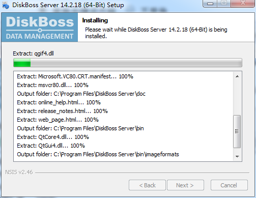 DiskBoss Server