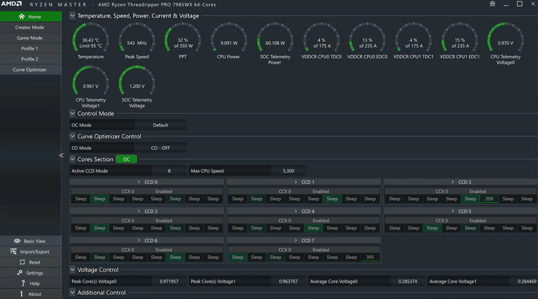 AMD Ryzen Master