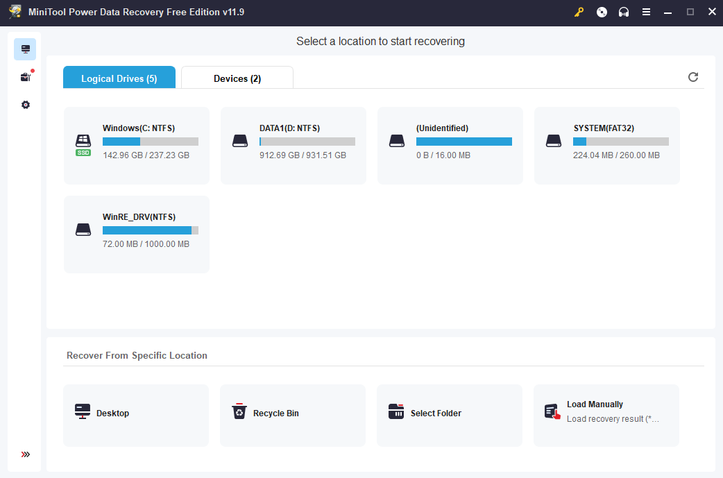 MiniTool Power Data Recovery