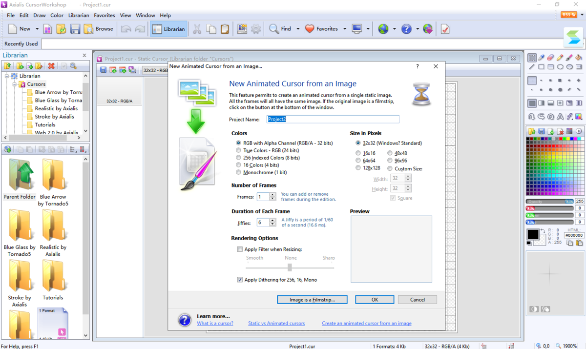 Axialis CursorWorkshop